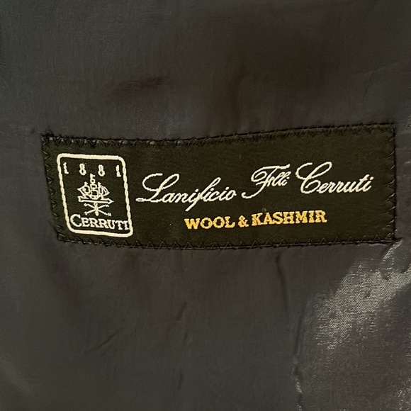 Vintage Hugo Boss Blazer/Sport Coat Wool Blue/Gray Pattern US 44 EUC - Picture 10 of 16